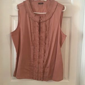 Talbots sleeveless blouse XL